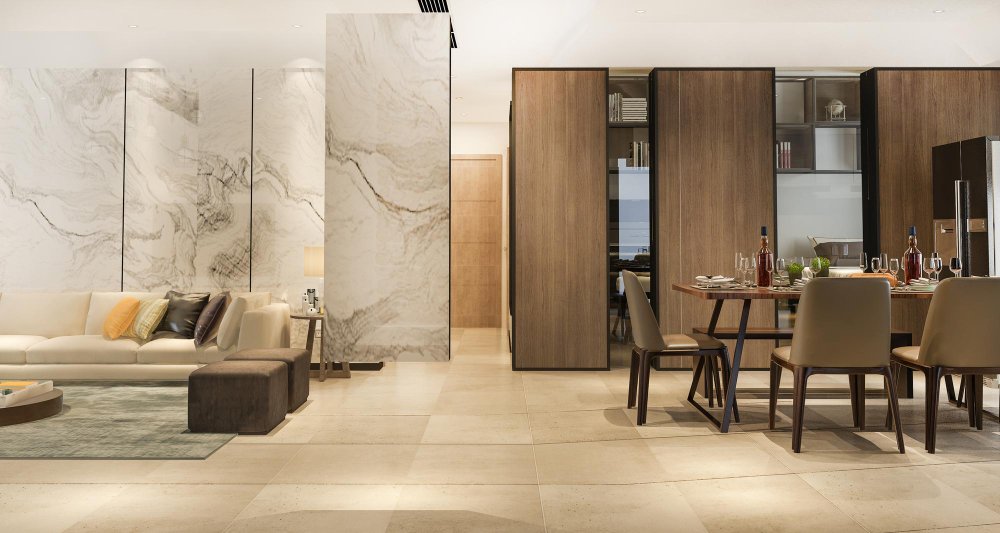tile in kitchen