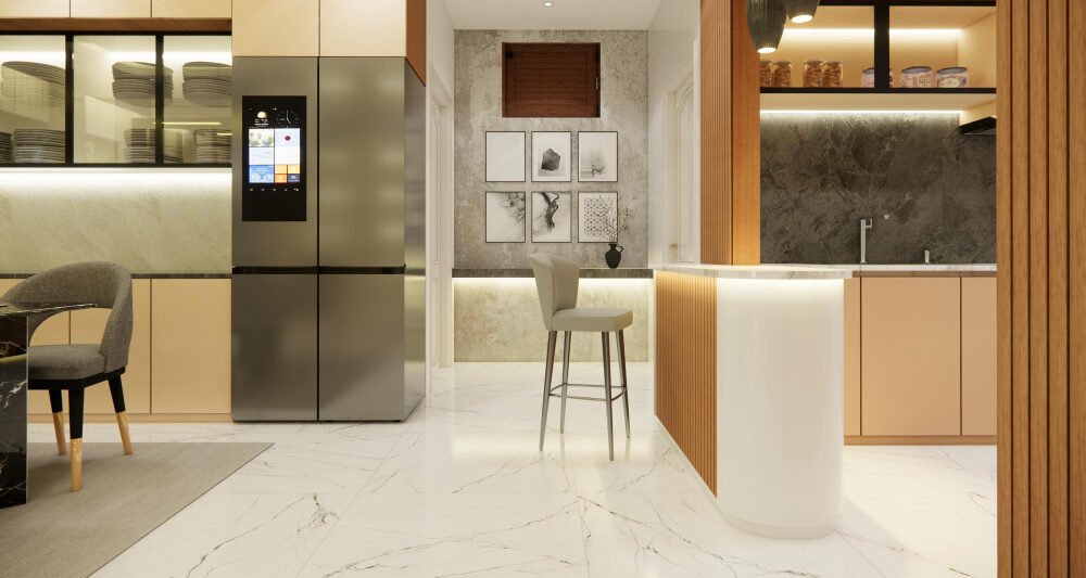 tile in kitchen